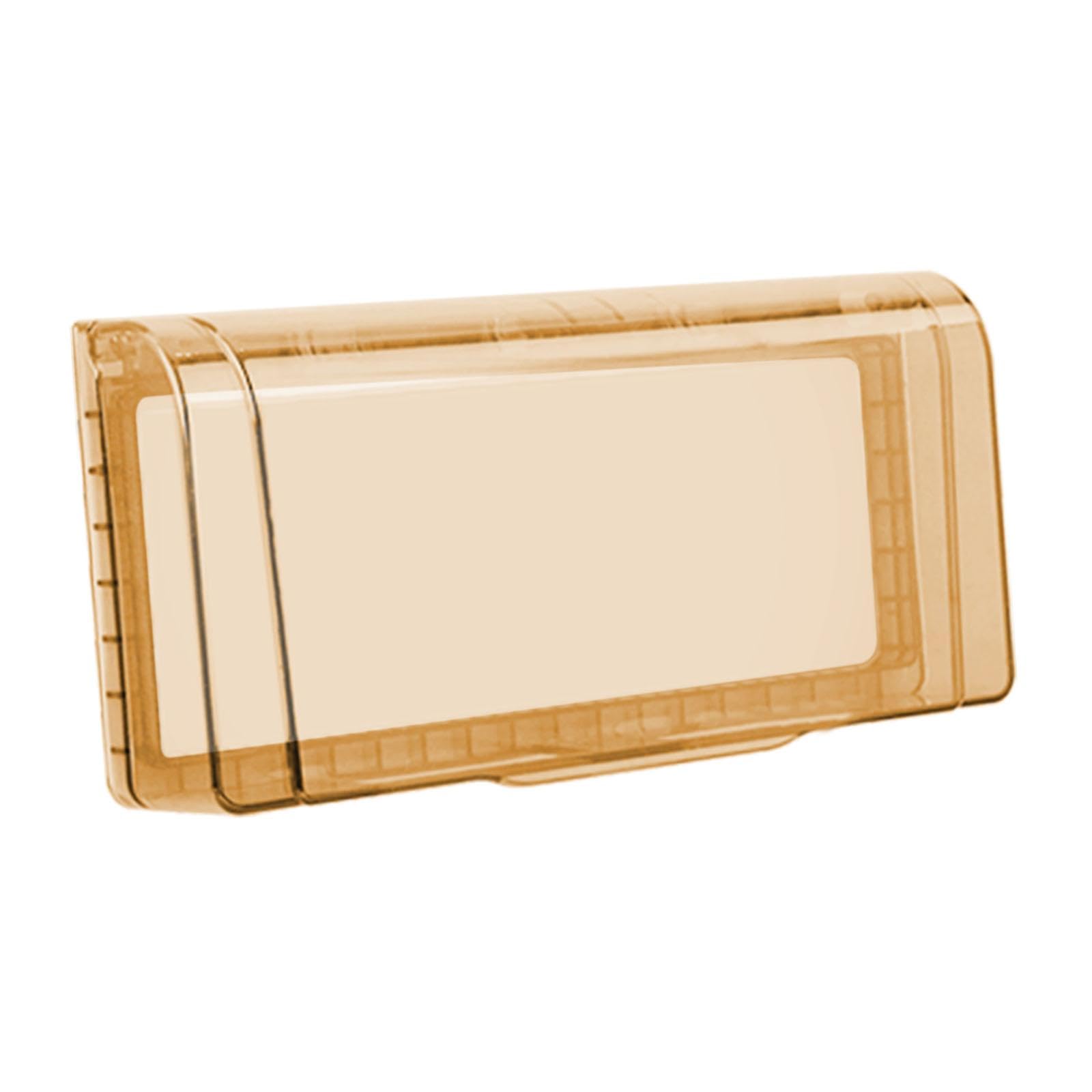 Waterproof Switch Plug Outlet Cover Washroom Protection Receptacle Protector Light Brown-Electrical Outlets & Receptacles-picture-11