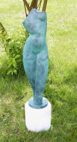 Amazon.co.jp: Kunst & Ambiente 大型ブロンズ彫刻 – 平胴