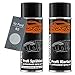TristarColor Vernice per Auto Kit di bombolette Spray per Ford 62 Moondust Silver Metallic Vernice di Base Vernice Trasparente bomboletta a spruzzo 400ml