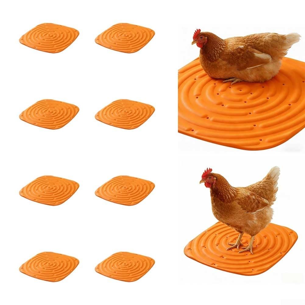 Tappetino nidificazione pollo lavabile 30x30 cm 6 pezzi