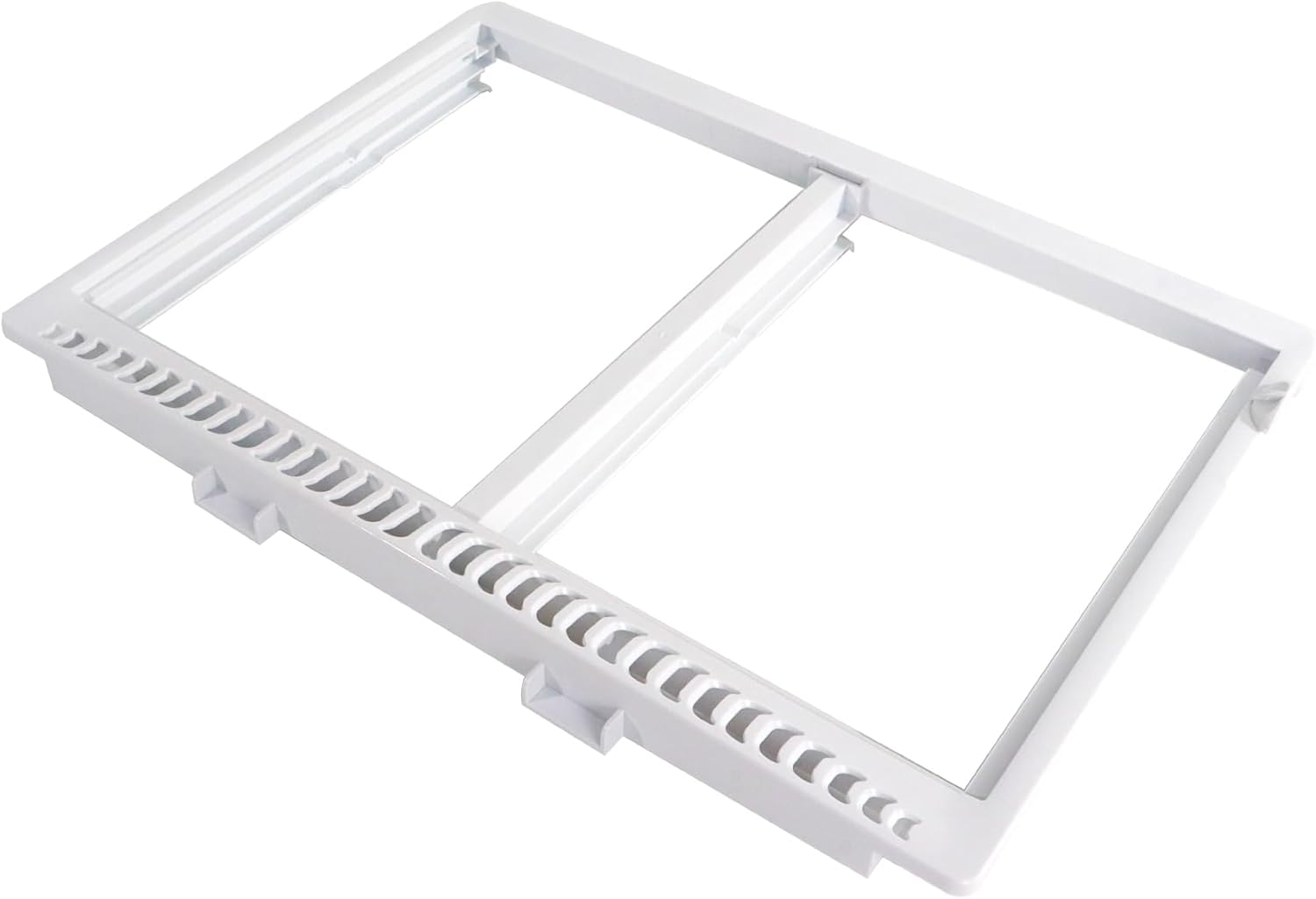 UPGRADED 240364793 240364713, 240364724 Refrigerator Crisper Cover Compatible With frigidaire, kenmore Refrigerator OEM Quality, Replaces 240364763, 240364786, 1-Year Warranty