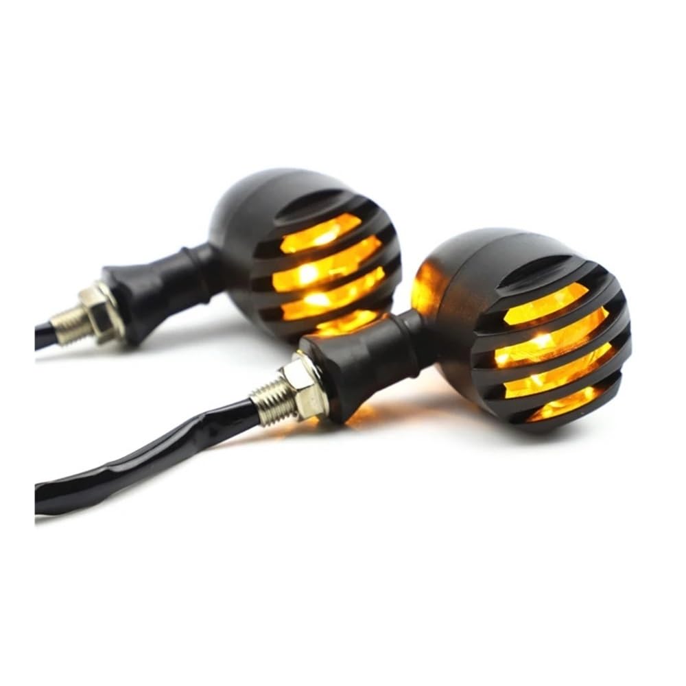 ZHANGTONG Intermitentes para Moto, Lámpara de luz Intermitente de Flujo secuencial para Motocicleta, 12V, 2 uds.