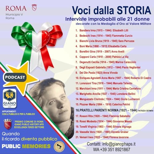 Norma PARENTI La carrozzina della libert&agrave;. Madre, staffetta partigiana e Medaglia d&rsquo;Oro al Valore Militare