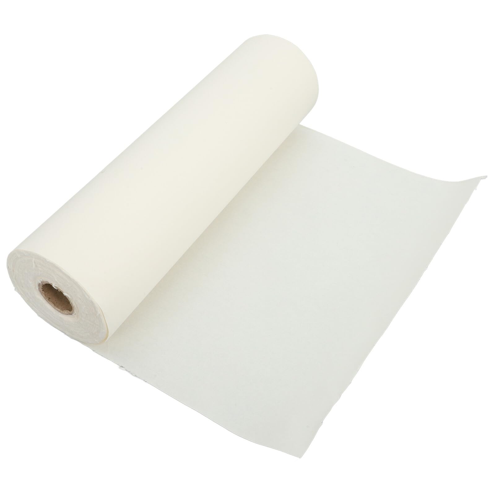 Ipetboom Rollo de Papel de Caligrafía Grueso 46g Semi-Seco 35 CM X 50 M para Dibujo Infantil Manualidades y Pintura Tradicional Papel Absorbente y para Caballete Artístico