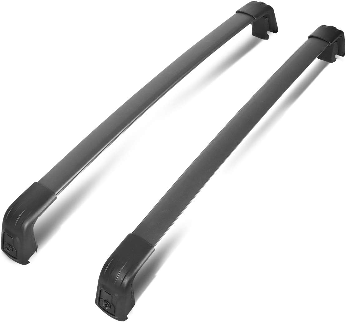 DNA Motoring ROOFR-W-005 2Pcs Aluminum Factory Style Roof Rack Rail Cross Bar w/ Lock Compatible with 16-19 Kia Sportage , Black Black 16-19 Kia Sportage
Similar not exact