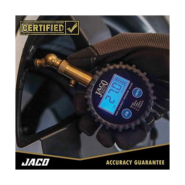 JACO Elite Digital Tire Pressure Gauge TireGrades