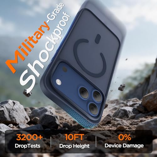 Coque iPhone 17 Pro Max MagSafe antichoc pour éviter les bris d'écran