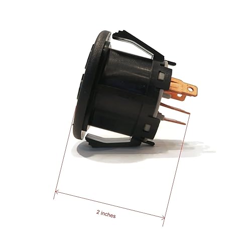 Miniatura 3 de The ROP Shop  Interruptor de encendido con llaves para césped Troy-Bilt 13AN77KG011, 13AN77KG066, 13AN77KG211