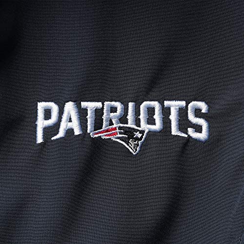 Image of dunbrooke Men's Navy Chicago Bears Softshell Fleece Full-Zip Jacket
