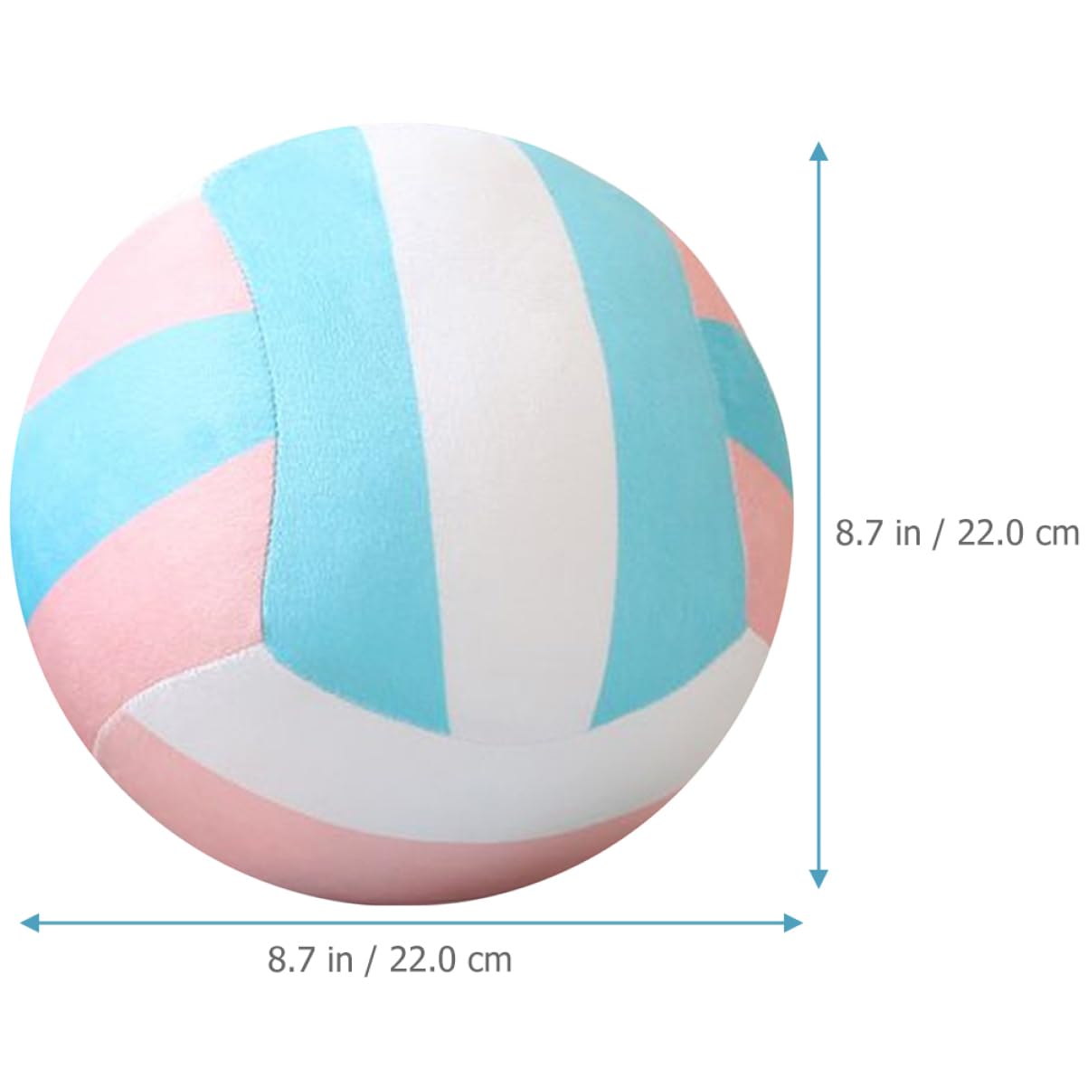 Toyvian Cuscino Pallavolo e Decorazione Per e Adulti Imbottito Per o Auto Per Della Pallavolo