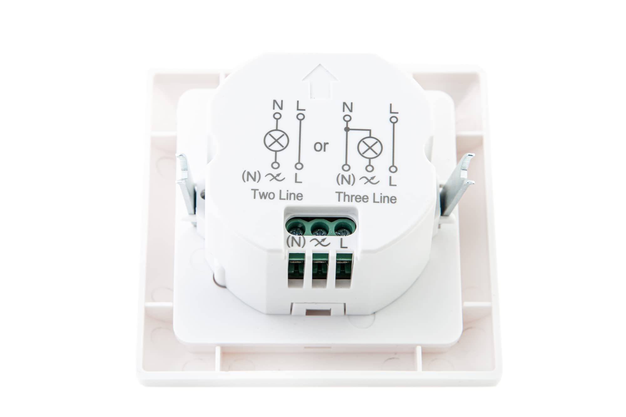 Rilevatore Di Movimento PIR Da Incasso | 190° 10m Di Portata | Per Interni Con Interruttore | 230V - Foto 8