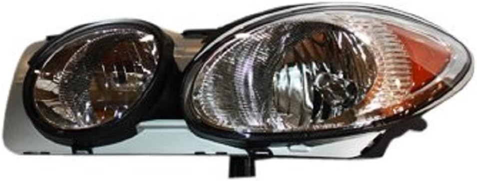 TYC Left Headlight Assembly Compatible with 2005-2007 Buick Lacrosse
