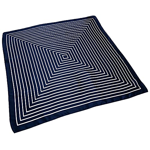 100% Mulberry Silk Scarf Square Hair Scarves Fashion Pattern Neck Scarfs for Women4