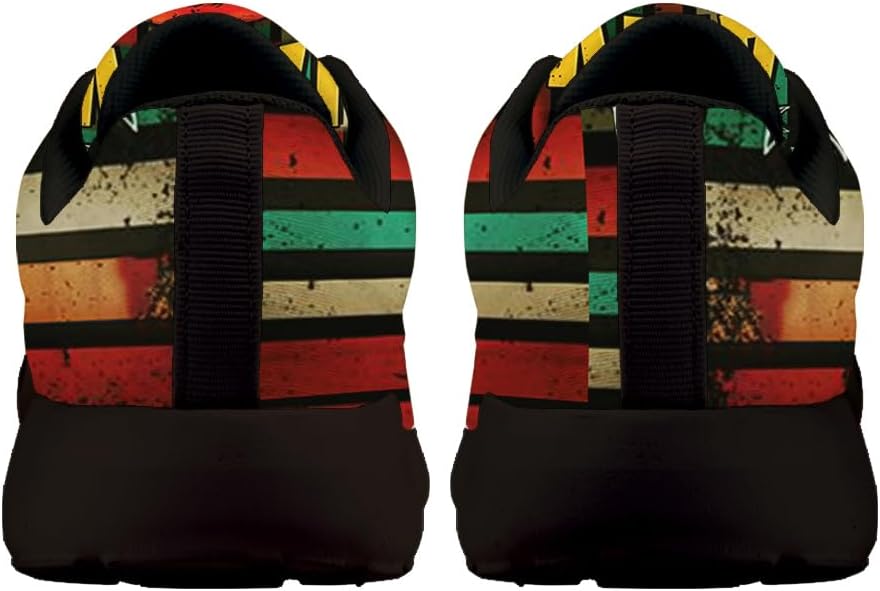 Native Descendant Native American Flag Shoes for Women Men Trail Running Casual Fashion Sneakers Slip-on Tennis Shoes