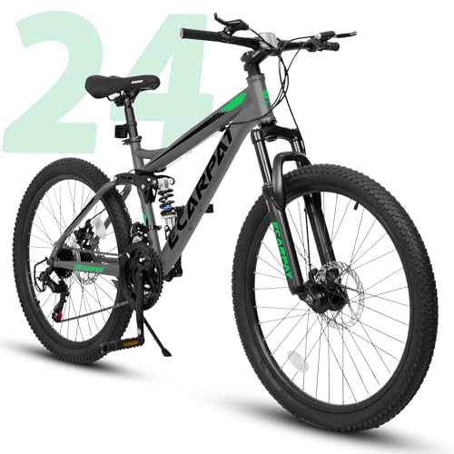 Ecarpat 24 Inch Dual Suspension MTB