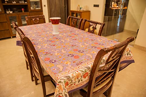 Neeti's Linen Library Lavender Table Cloth. Size is 60" by 90" (NLLLVTC-06)