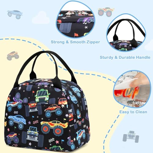 Image of CAMTOP kids lunch bag Cute Insulated lunch box for Boys & Girls Leakproof loncheras for school