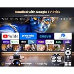 Ultra BrightGoogle TV4K Support Smart Projector with WiFi 6 and Bluetooth Built in Apps Outdoor Movie Proyector 1080P Home Theater Auto Focus Projector PUTRIMS K12 Gray Standard