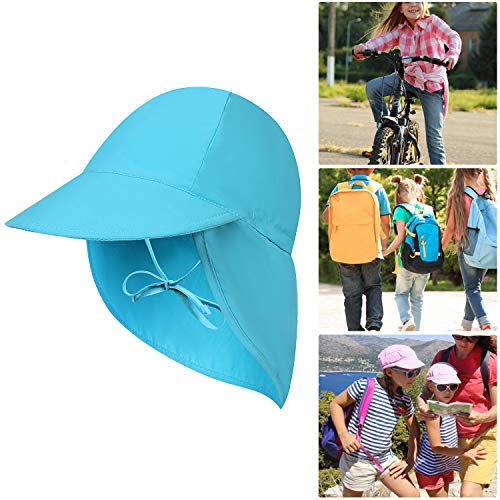 Boné Exterior, Andoer Chapéu de sol infantil de aba larga infantil boné de sol infantil para acampam