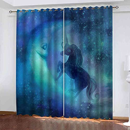 Rideaux occultants d'enfant isolant phonique contre bruit rue chambre 3D