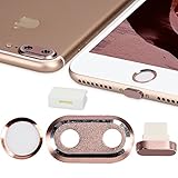 kwmobile 4in1 Set: Smartphone dust Protective Set - Protective Stopper Compatible with Apple iPhone 7 Plus / 8 Plus