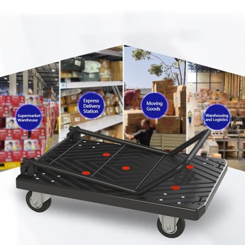 Carretilla plegable de plataforma para uso doméstico miniatura 7
