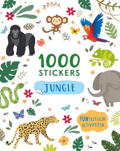 Jungle - 1000 stickers: Funtastische activiteiten