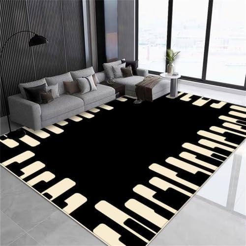 Tapis de salon lavable en machine pour éliminer les taches de la chambre - 2