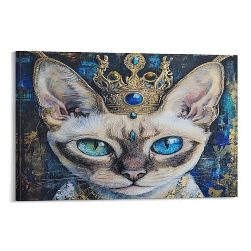 Décoration Murale Sphinx Toile Grand Format pour Mur Vide