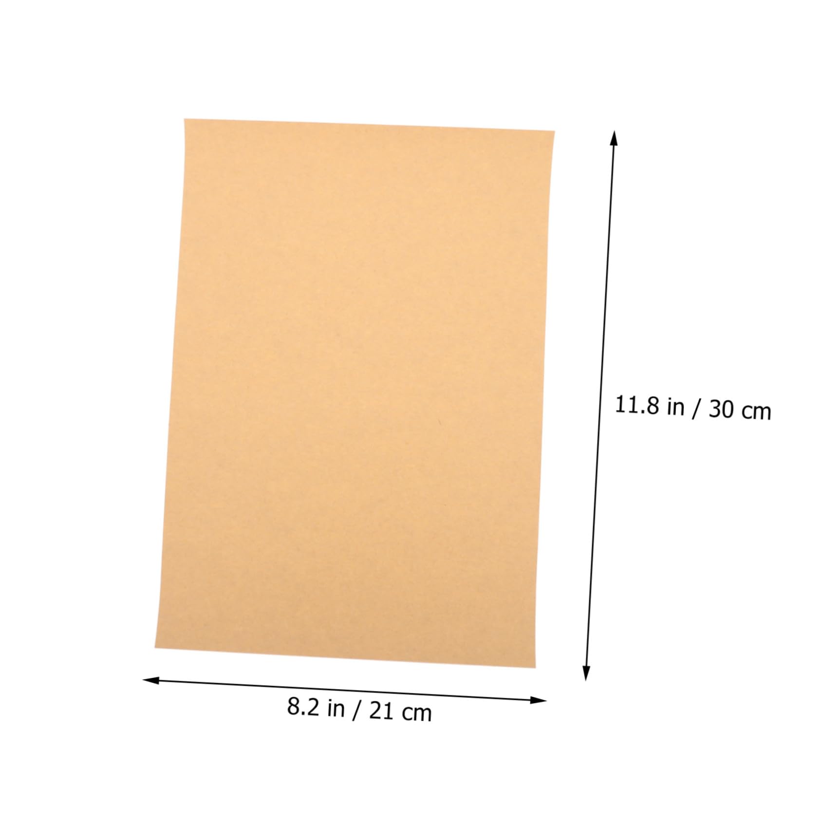 Artibetter 100 Feuilles Papier Kraft Résistant A4 210g pour Dessin Garçon et Filles Pratique Artistique