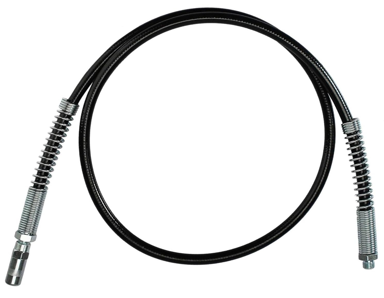 KAZFFD 14-37-0300 Grease Gun Hose for Milwaukee M12 2446-20 Grease Gun 42'',Fits Replacement Milwaukee Grease Gun Hose W/Coupler