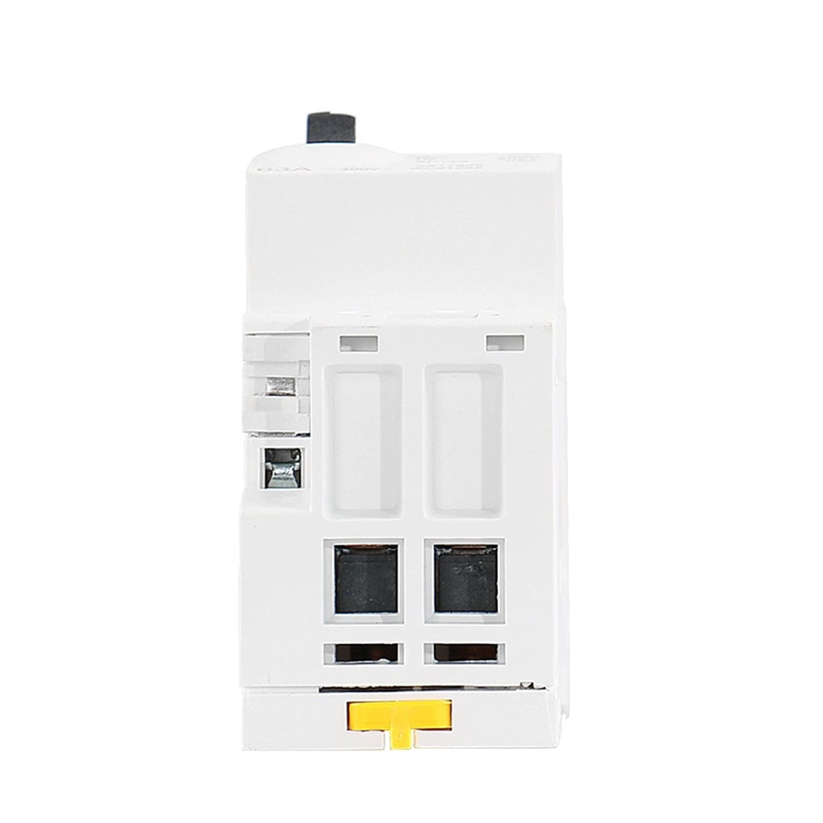 2P 40A 63A 2NO o 2NC Manual hogar Modular Rail AC Contactor AC220V 230V Control Manual 1 Uds (Color : 2p 40a 2nc 220v)