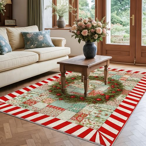 Tapis de sol Noël anti-glisse pour sécuriser et décorer vos pièces - 5