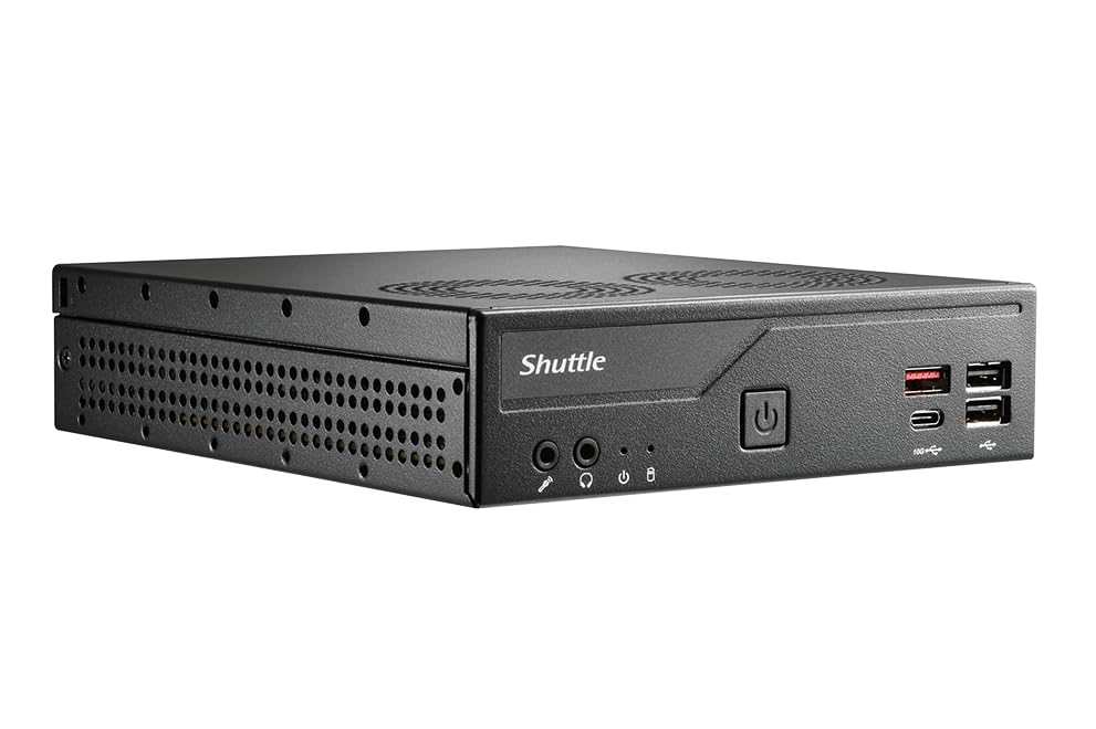 SHUTTLE SLIM DH810 BAREBONE PC H810 CHIPSET NO CPU/RAM/HDD/SSD/OS