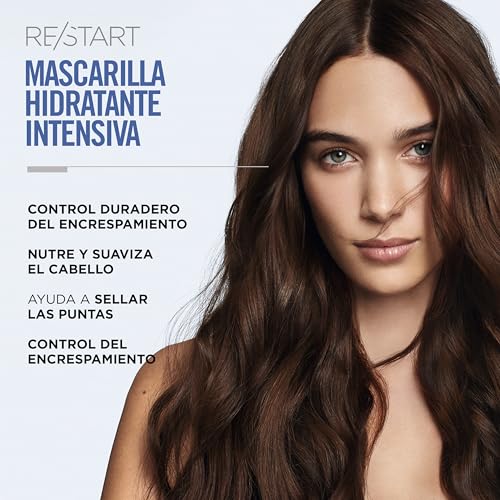 Revlon Professional RE/START Hydration Moisture Rich Mask, Mascarilla de Hidratación Profunda para Cabello Seco, Restaura la Suavidad, el Brillo y Facilita el Peinado, 250 ml - imagen 2