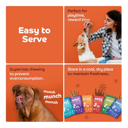 Image of Soft Carrot & Chicken Chew Sticks for Puppies & Adult Dogs | Natural Vegetable-Based Soft & Chewy Treats | Supports Healthy Chewing for All Breeds | 70g