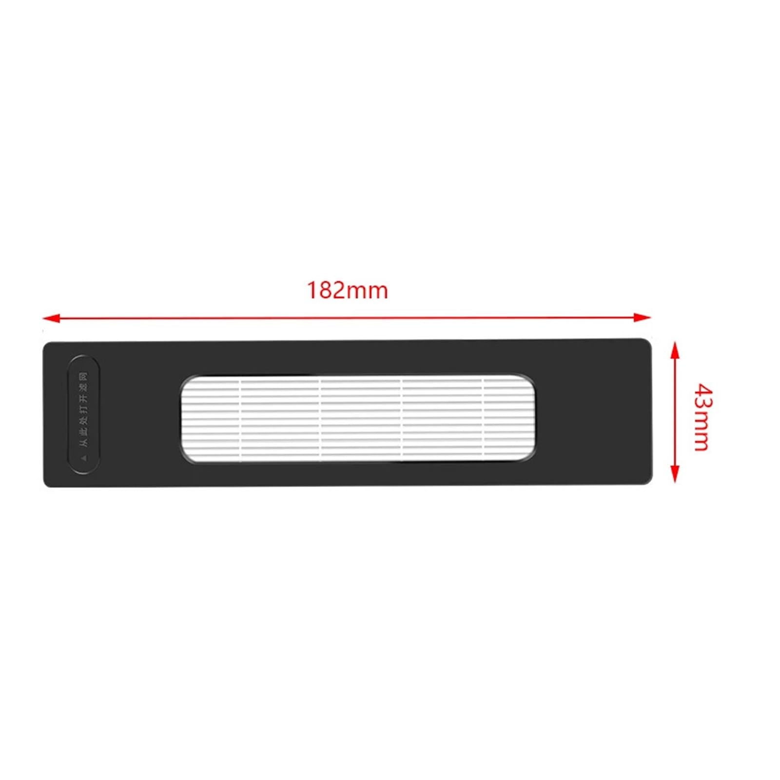 Zubehör for Roboterstaubsauger. Kompatibel mit Midea. M7 M7 Pro S8 S8+ Staubsauger-Ersatzbürste, HEPA-Filter, Verbrauchsmaterial(A. 12 pieces)