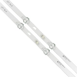 SBOJI 2 Pieces/kit De LED for TV 32 T32D16DH 01B T32D16DH 01W JL.D32061330 004AS M 4C LB320T JF3 4C LB320T JF4 32HP100 Fit for Thomson Light Strip