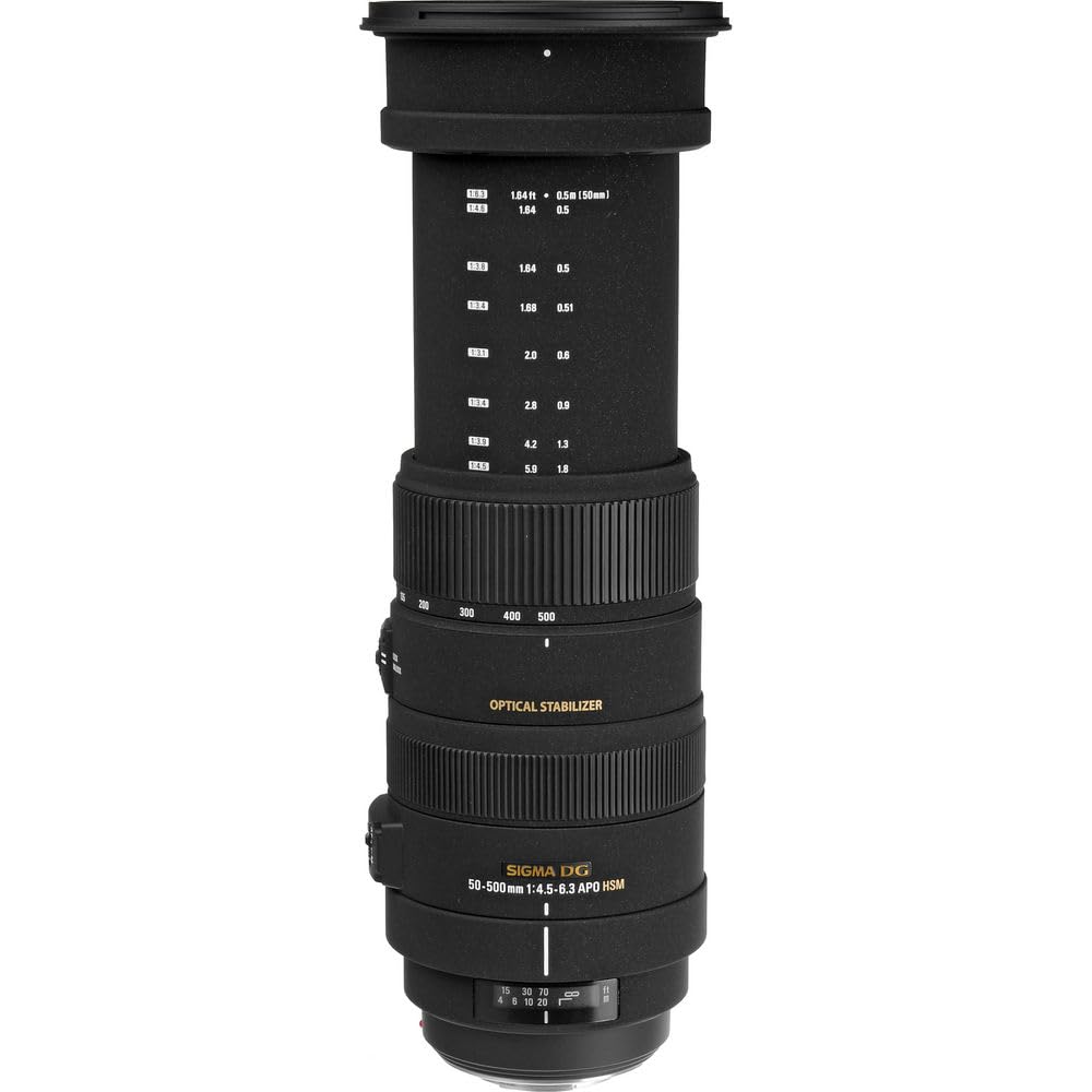 Amazon.com : Sigma 50-500mm f/4.5-6.3 APO DG OS HSM Lens for Sony