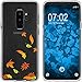 Produktbild PhoneNatic Case kompatibel mit Samsung Galaxy S9 Plus Silikon-Hülle Herbst Blätter/Leaves M1