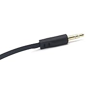 Vista 5 de Cable plano de audio TRS Jack de 5.9 in 18" 0.138 in, 2 unidades, macho recto a ángulo de 90 grados macho 0.138 in 3 polos enchufe estéreo