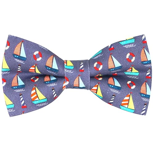 Image of OCIA Cute Pattern Pre-tied Bow Tie Adjustable Bowties for Adult & Children