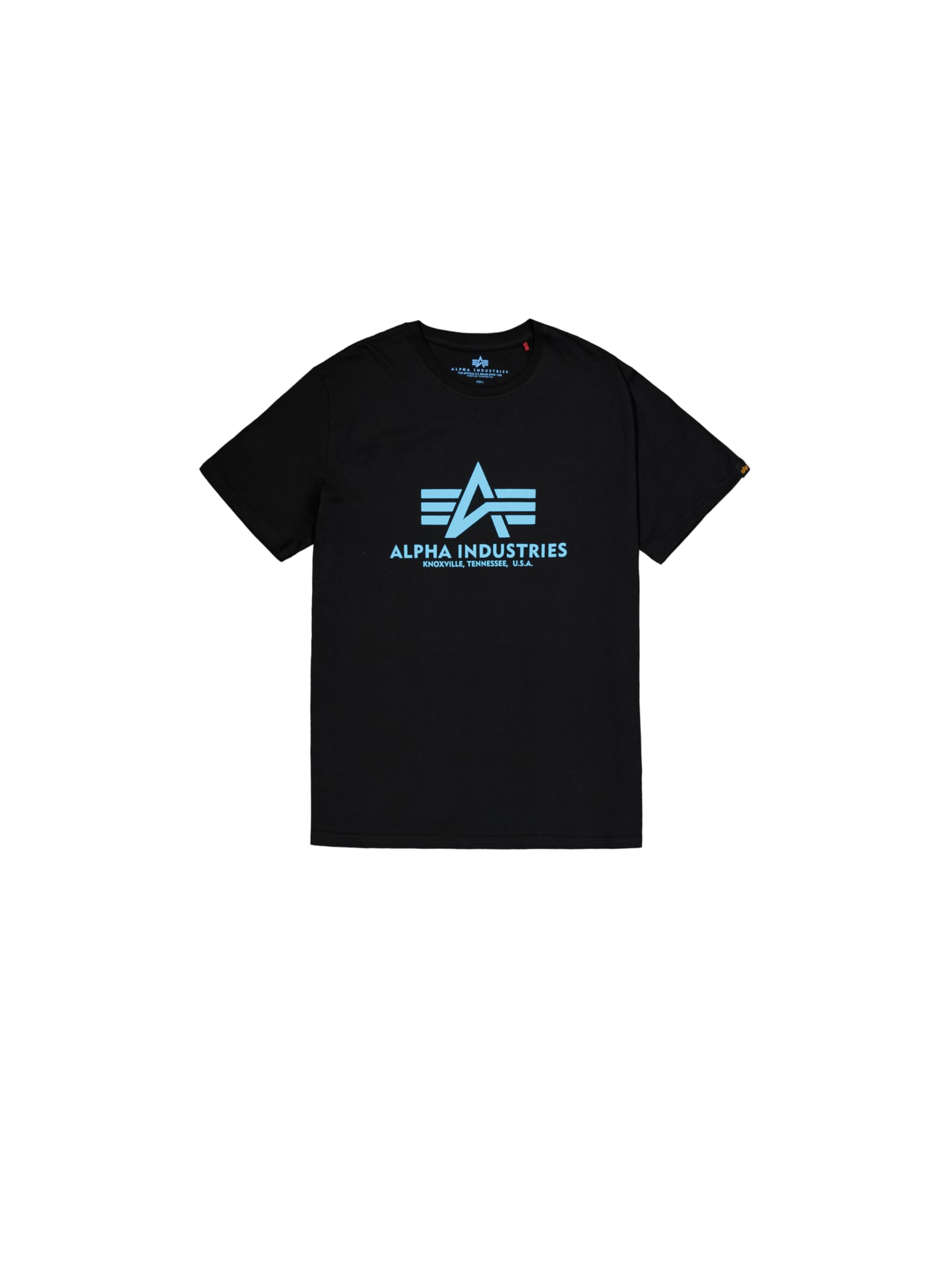 Alpha Industries Basic T-Shirt for Men Black/Blue
