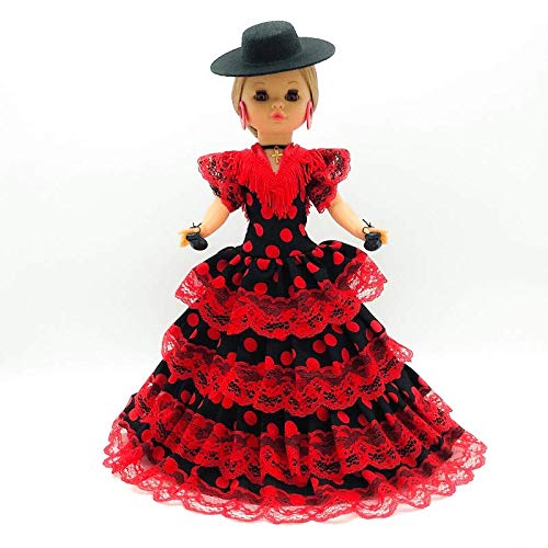 nancy vestida de flamenca