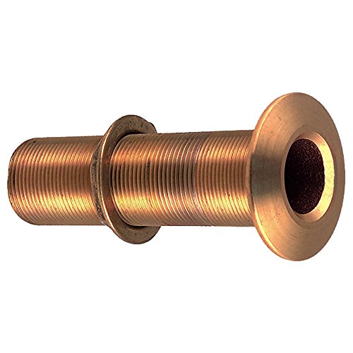 Raccord de coque traversante Perko filetage de tuyau bronze 1,9 cm bateau