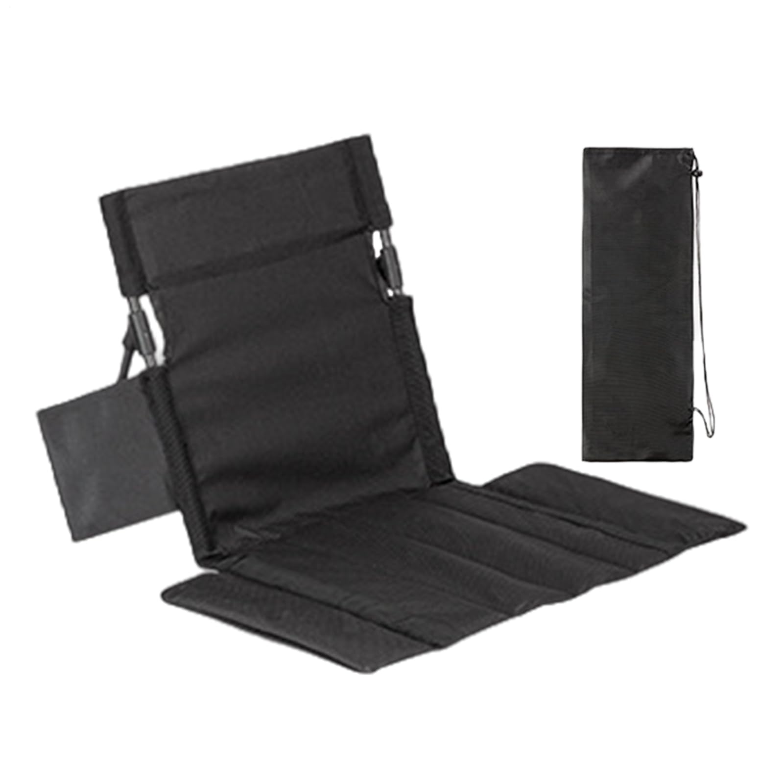 Floor Seat | Back Support Portable Cushion - Comfort Floor Chair Camping Seat,for Outdoor Indoor Fishing Picnic Travel Beach Garden Yard Patio Porch Lawn Adults Kids