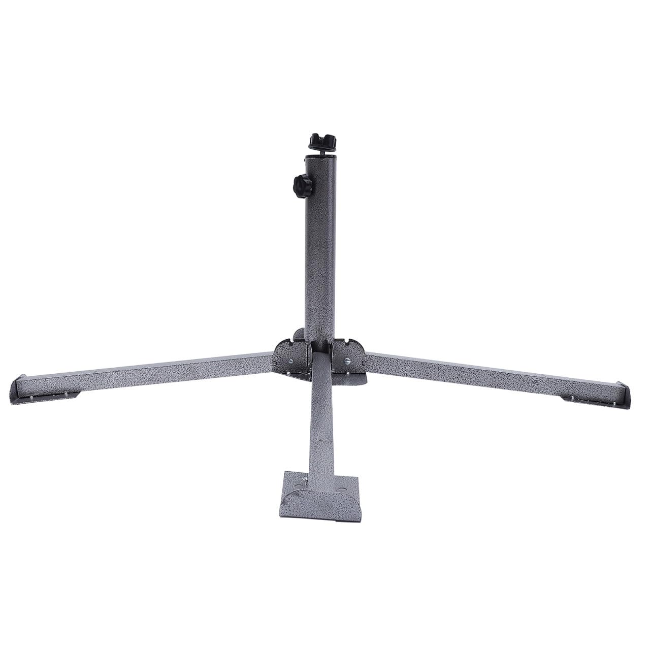 Support parasol de terrasse portable et pied pliable extérieur