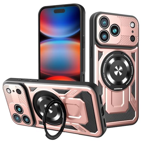 Coque iPhone 17 Air rose doré antichoc en silicone rigide