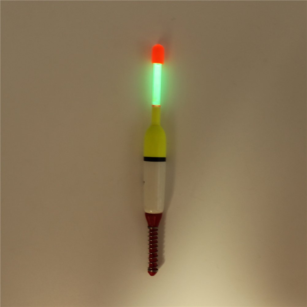 Agape Balsa Wood Night Fishing Bobber Fishing Tackle Tool Float for Different Fishing Environment 10pcs/Pack