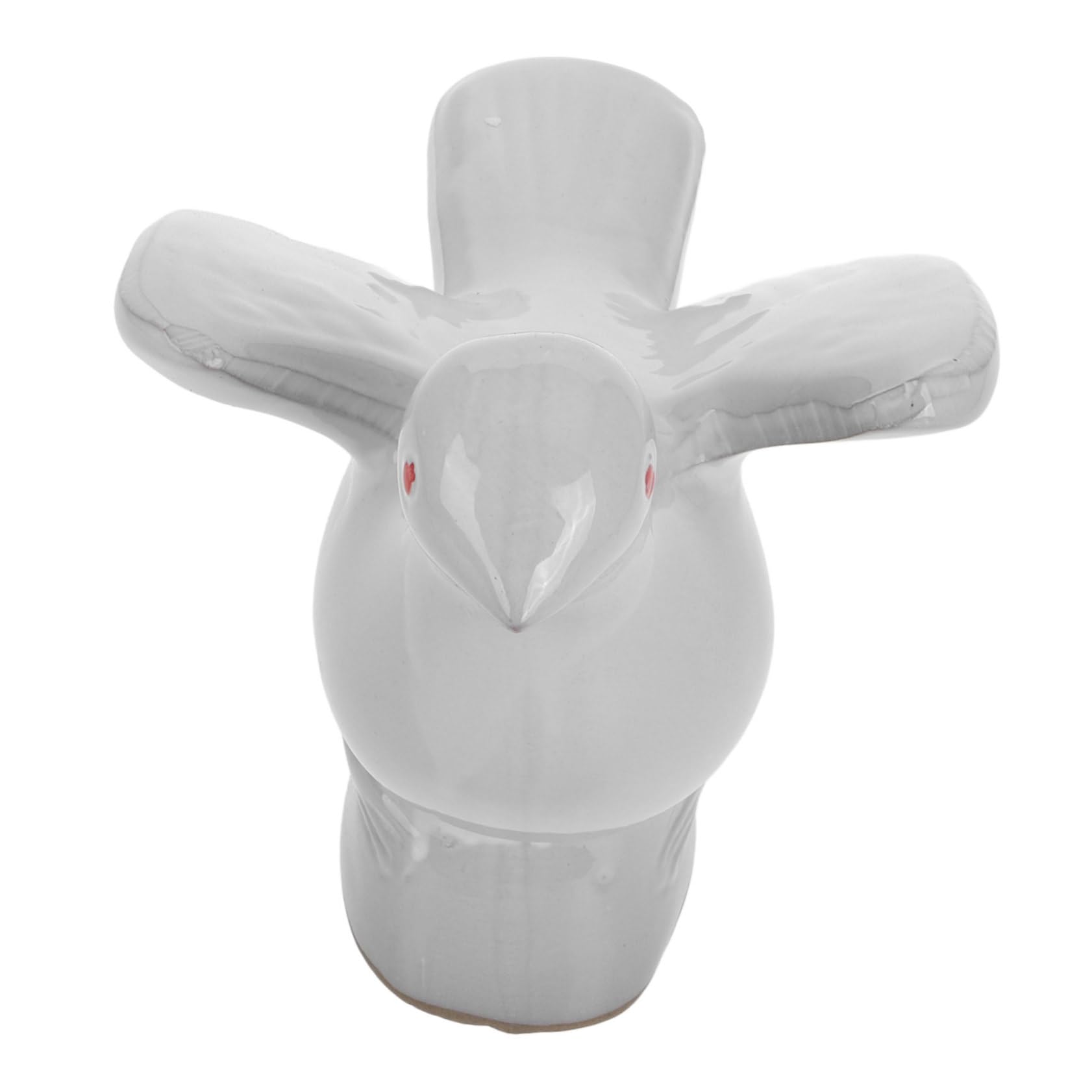 Sculpture d'oiseau décorative résistante aux chocs figurine pigeon